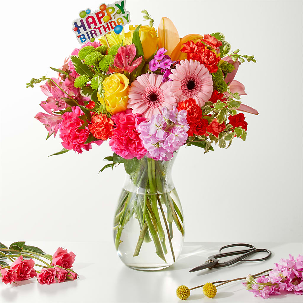 Cue the Confetti - A Florist Original –  Bloom N Grow Floral Design, Atascadero CA