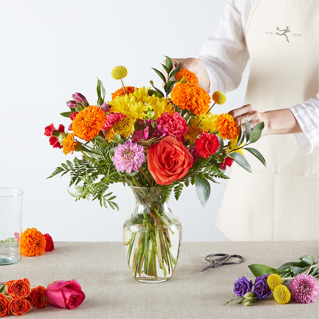 Feast of Color – A Florist Original –  Bloom N Grow Floral Design, Atascadero CA