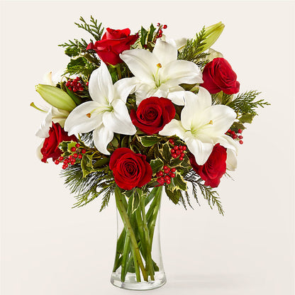 Sparkling Snowflakes Bouquet –  Bloom N Grow Floral Design, Atascadero CA