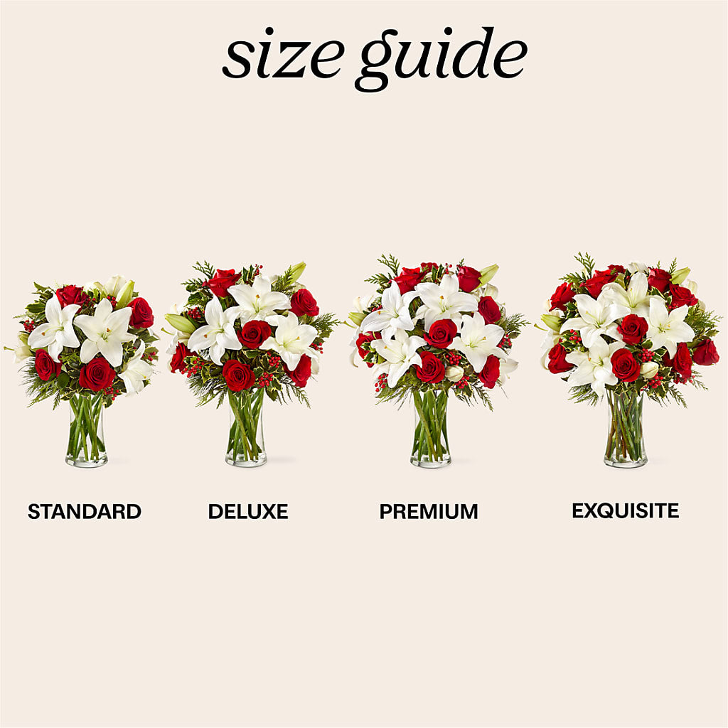 Sparkling Snowflakes Bouquet –  Bloom N Grow Floral Design, Atascadero CA