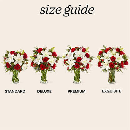 Sparkling Snowflakes Bouquet –  Bloom N Grow Floral Design, Atascadero CA