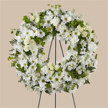 Faithful Wishes Wreath –  Bloom N Grow Floral Design, Atascadero CA