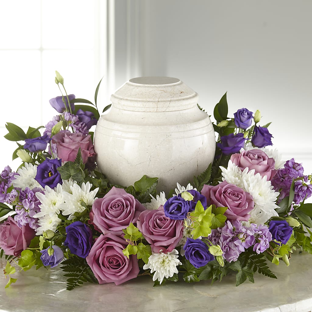 Blooming Sympathy Cremation Adornment –  Bloom N Grow Floral Design, Atascadero CA