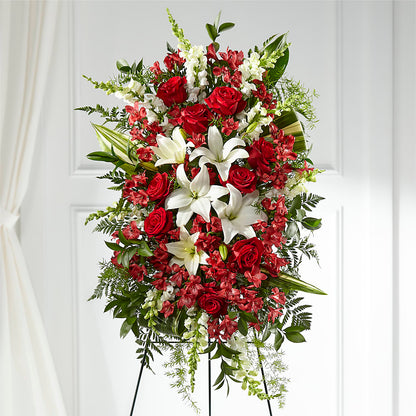 Everlasting Memory Standing Spray –  Bloom N Grow Floral Design, Atascadero CA