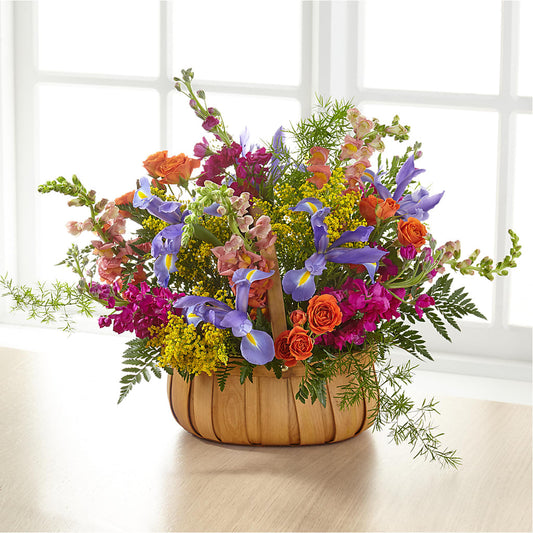 Garden of Life Basket –  Bloom N Grow Floral Design, Atascadero CA