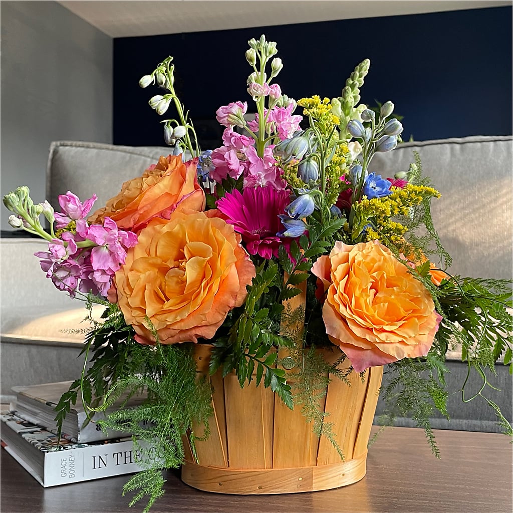 Garden of Life Basket –  Bloom N Grow Floral Design, Atascadero CA