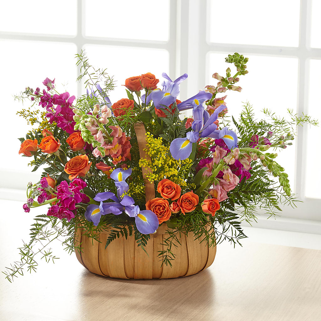 Garden of Life Basket –  Bloom N Grow Floral Design, Atascadero CA