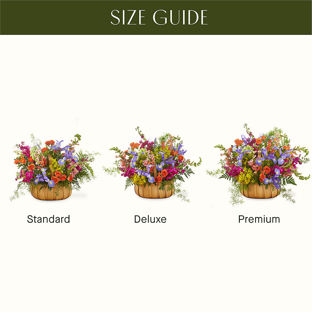 Garden of Life Basket –  Bloom N Grow Floral Design, Atascadero CA