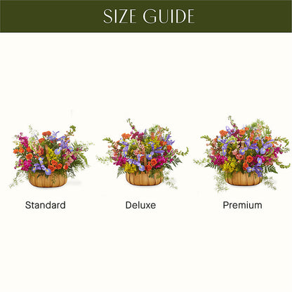 Garden of Life Basket –  Bloom N Grow Floral Design, Atascadero CA
