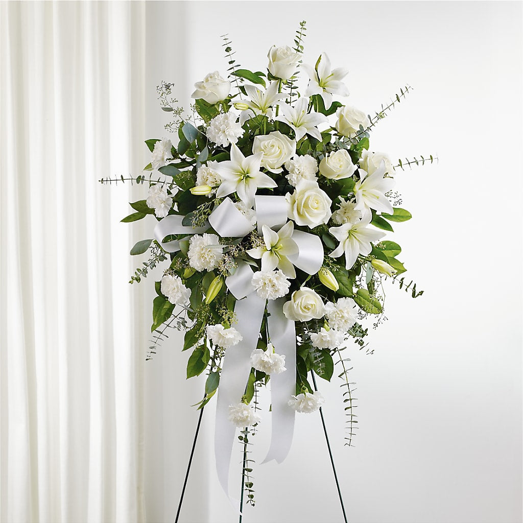 With Care Standing Spray –  Bloom N Grow Floral Design, Atascadero CA