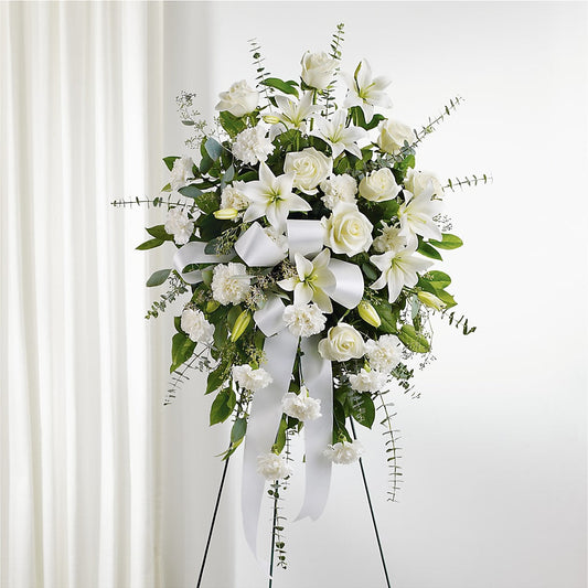 With Care Standing Spray –  Bloom N Grow Floral Design, Atascadero CA