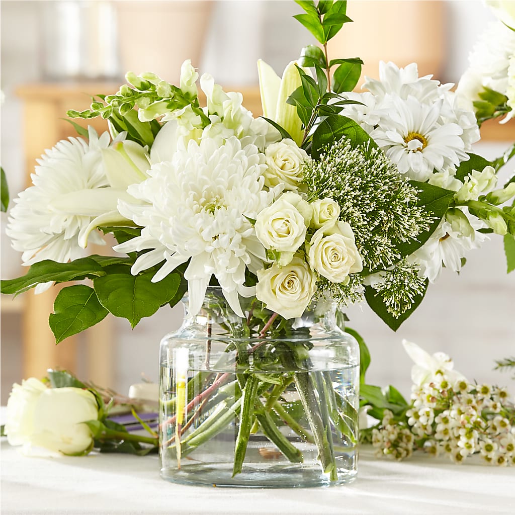 Classic Ivory – A Florist Original –  Bloom N Grow Floral Design, Atascadero CA