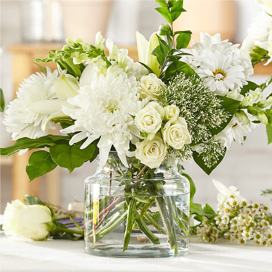 Classic Ivory – A Florist Original –  Bloom N Grow Floral Design, Atascadero CA