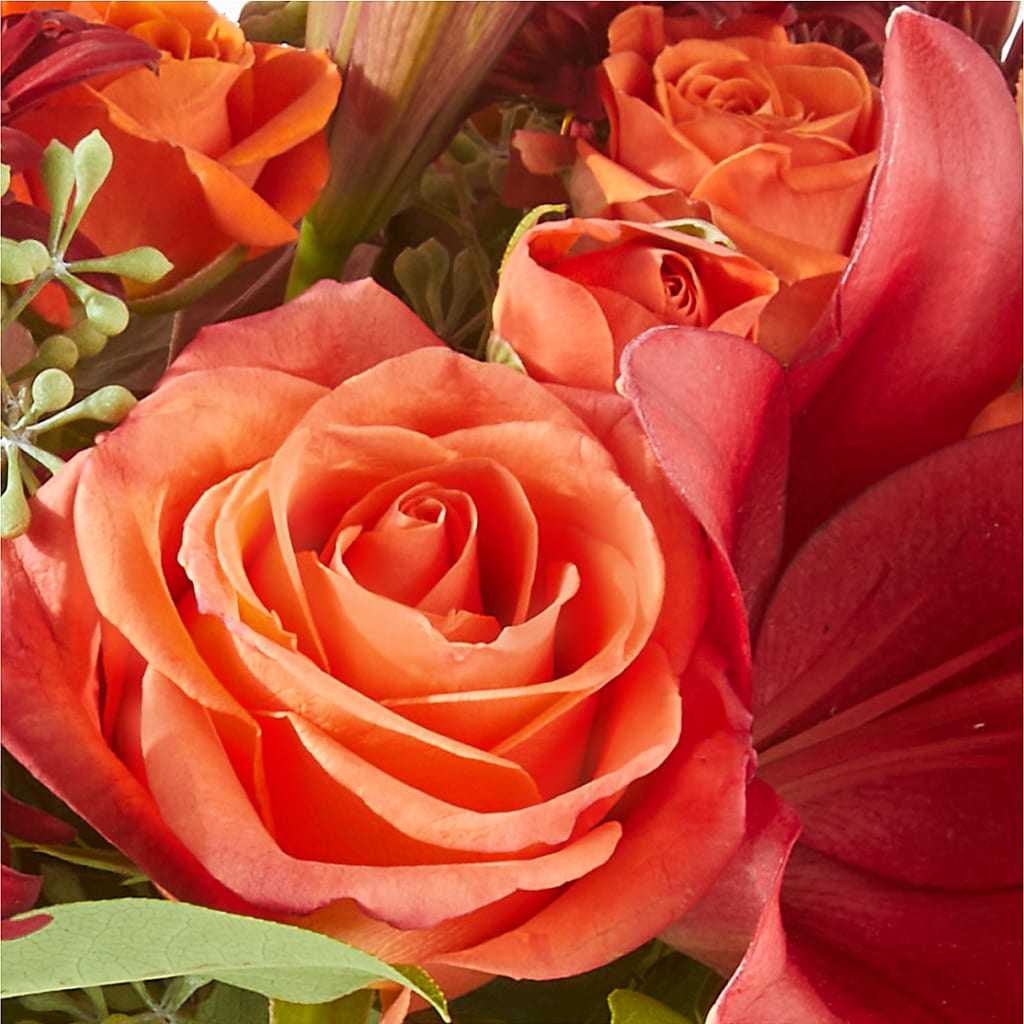Crimson Leaves Bouquet –  Bloom N Grow Floral Design, Atascadero CA