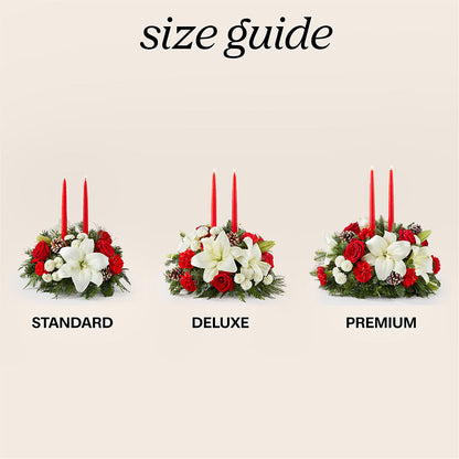 Seasonal Festivities Centerpiece –  Bloom N Grow Floral Design, Atascadero CA