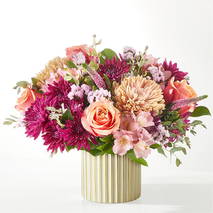 Berry Cobbler Bouquet with Ivory Vase –  Bloom N Grow Floral Design, Atascadero CA