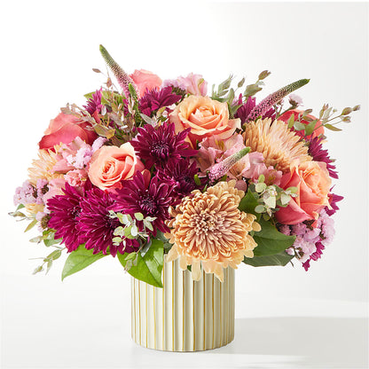 Berry Cobbler Bouquet with Ivory Vase –  Bloom N Grow Floral Design, Atascadero CA