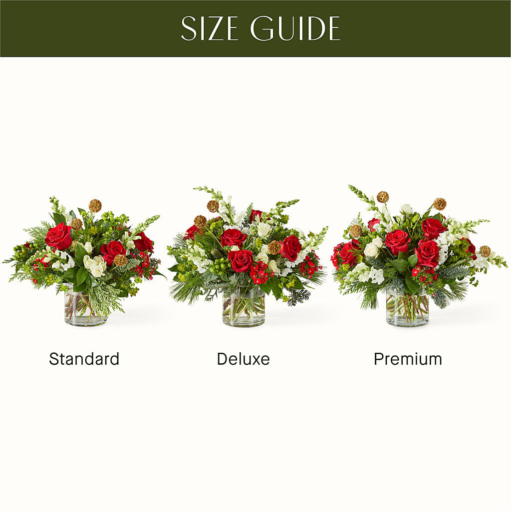 Deck the Halls Bouquet –  Bloom N Grow Floral Design, Atascadero CA
