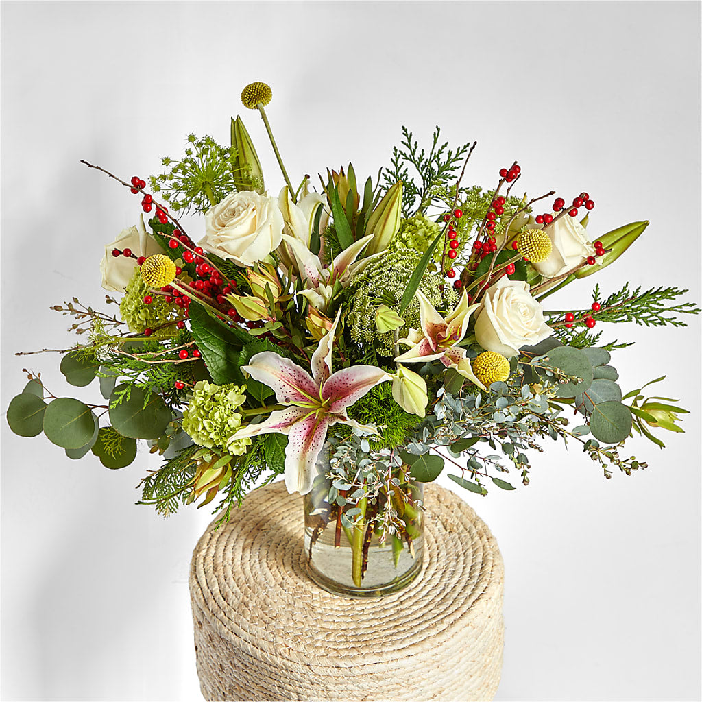 Berry & Bright Bouquet –  Bloom N Grow Floral Design, Atascadero CA