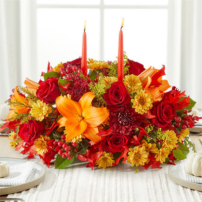 Autumn's Embrace Centerpiece –  Bloom N Grow Floral Design, Atascadero CA