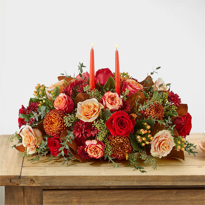 Gather Near Centerpiece –  Bloom N Grow Floral Design, Atascadero CA