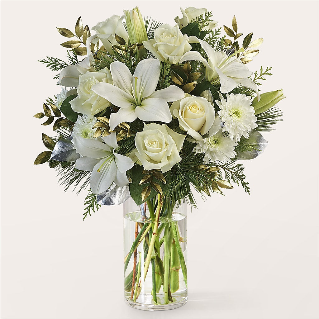 Wintry Mix Bouquet –  Bloom N Grow Floral Design, Atascadero CA