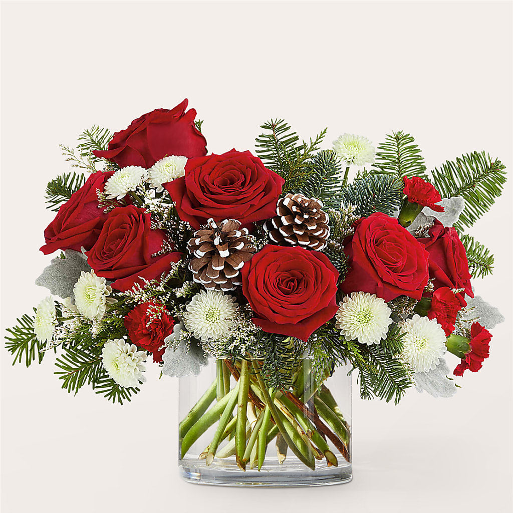 Yule Cheer Bouquet –  Bloom N Grow Floral Design, Atascadero CA