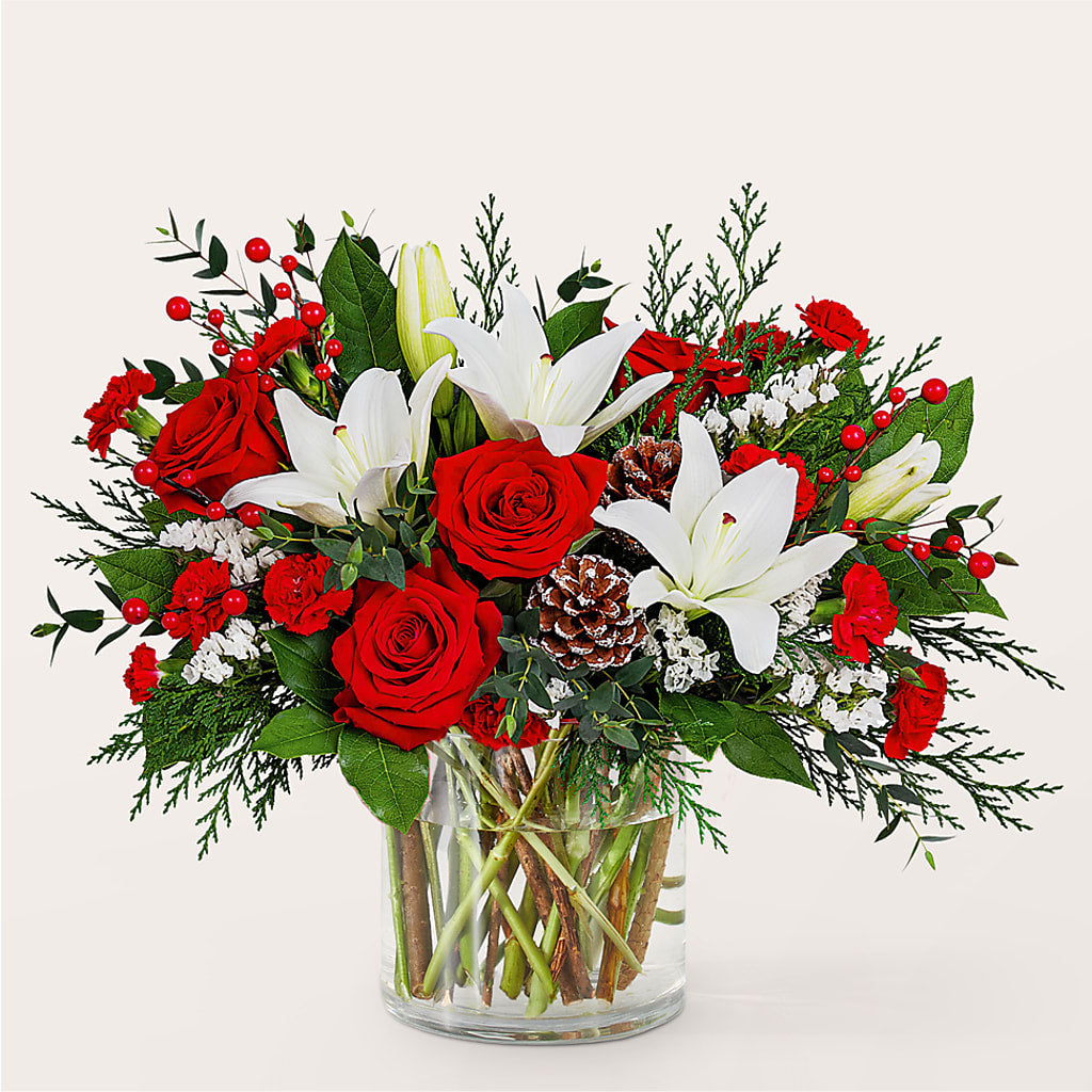 Best in Snow Bouquet –  Bloom N Grow Floral Design, Atascadero CA