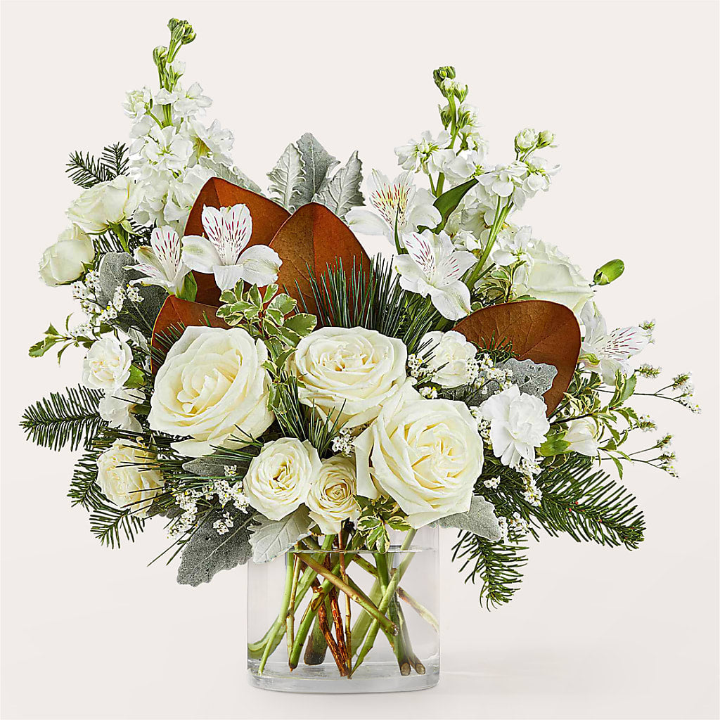 Fresh Snowfall Bouquet –  Bloom N Grow Floral Design, Atascadero CA