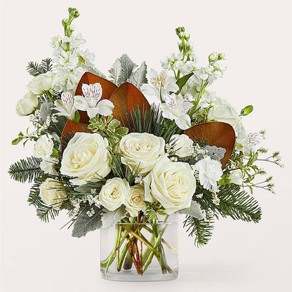 Fresh Snowfall Bouquet –  Bloom N Grow Floral Design, Atascadero CA