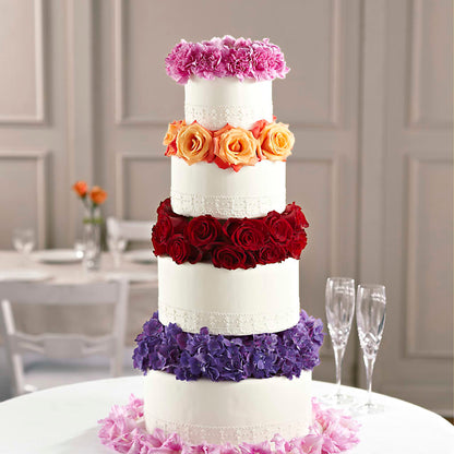 Infinite Love Cake Décor –  Bloom N Grow Floral Design, Atascadero CA